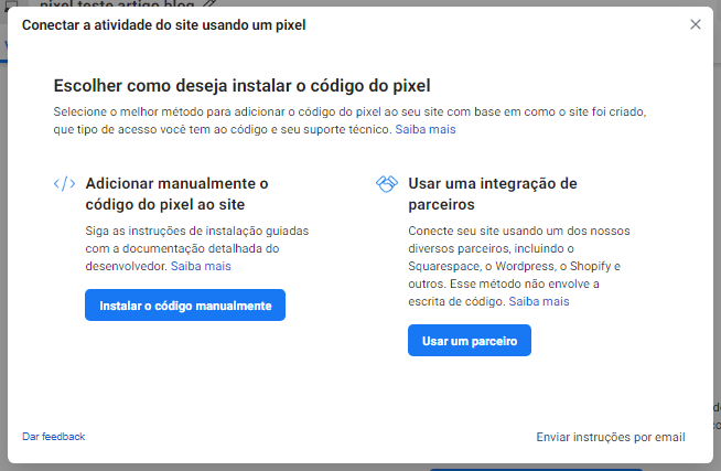 adicionar o código pixel ao site de modo manual 1 - Tudo o que você precisa saber sobre o Pixel do Facebook!