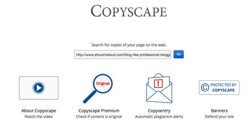 Copyscape - Sites para produzir conteúdos: Veja quais são os melhores!